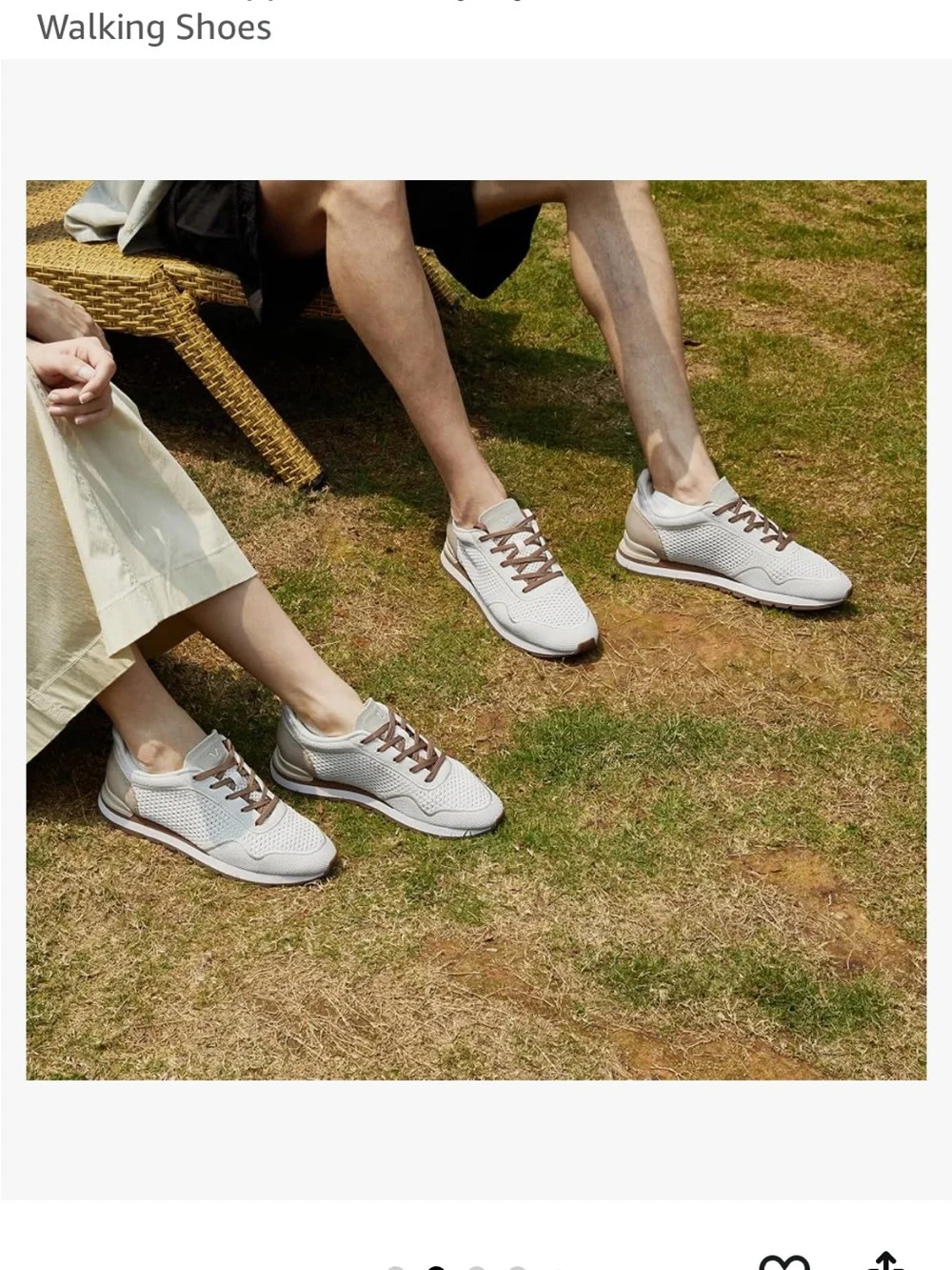 Vivaia Allday Unisex Slip-On Mesh Sneakers Sneakers White Ivory Cream
